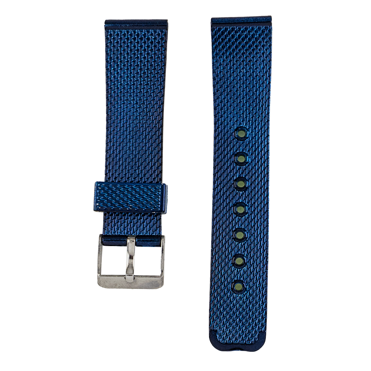 P3304S.14.16-PULSO PVC TIPO METAL AZUL #14