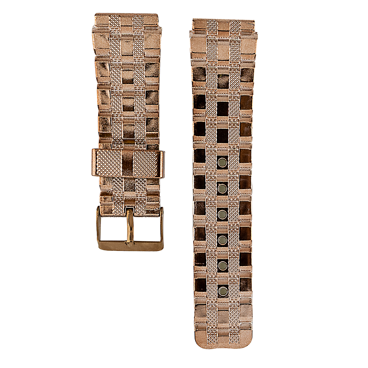 P3343BR.22.2-PULSO PVC MARRON HEBILLA MARRON #22