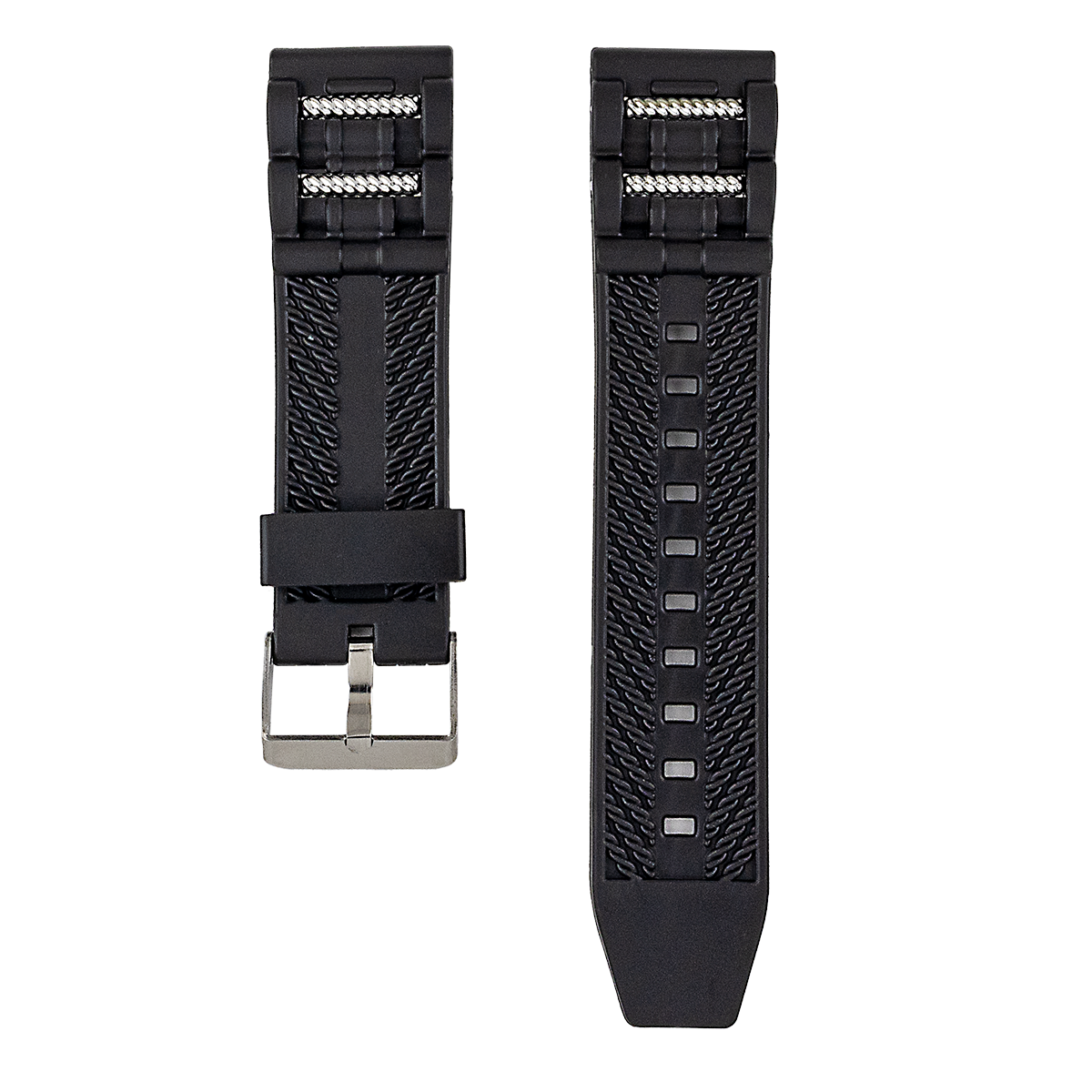 P3348SP.24.0107-PULSO PVC CON APLIQUE METALICO PLATE #24