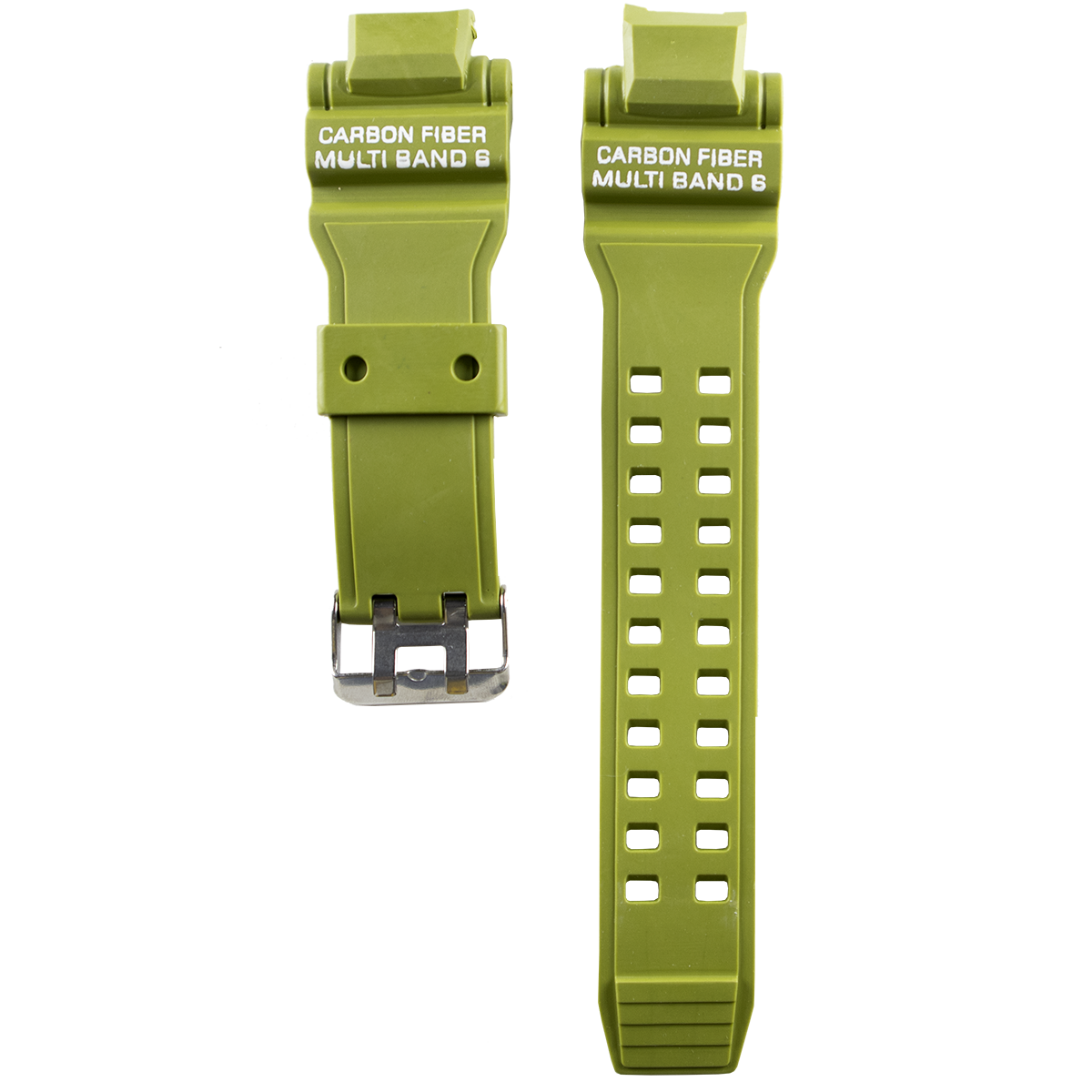 P3445SP.11-PULSO PVC PARA G-SHOCK VERDE MILITAR