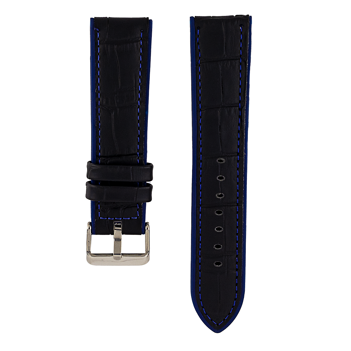 P502S.22.0116-PULSO PEGASO CUERO SILICONA NEGRO AZ.#22