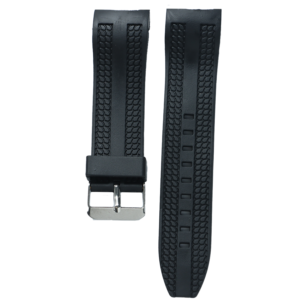 P5281SP.24.1-PULSO PVC MEDIA LUNA NEGRO #24