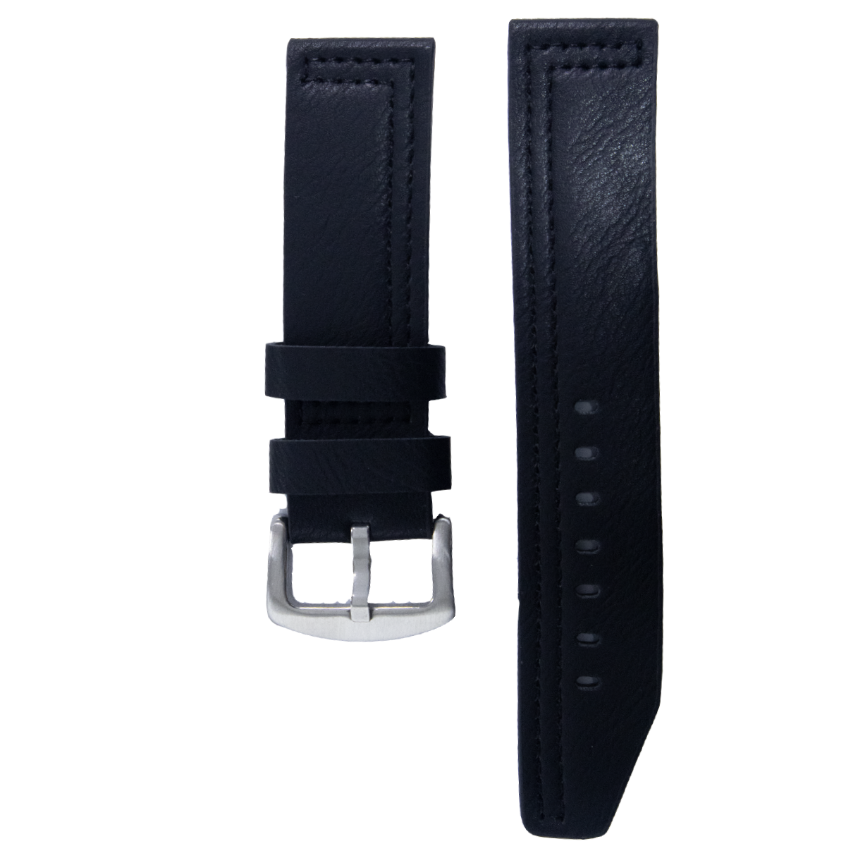 P9283S.20.101-PULSO PEGASO CUERO PLANO NEGRA H. NEGRO #20