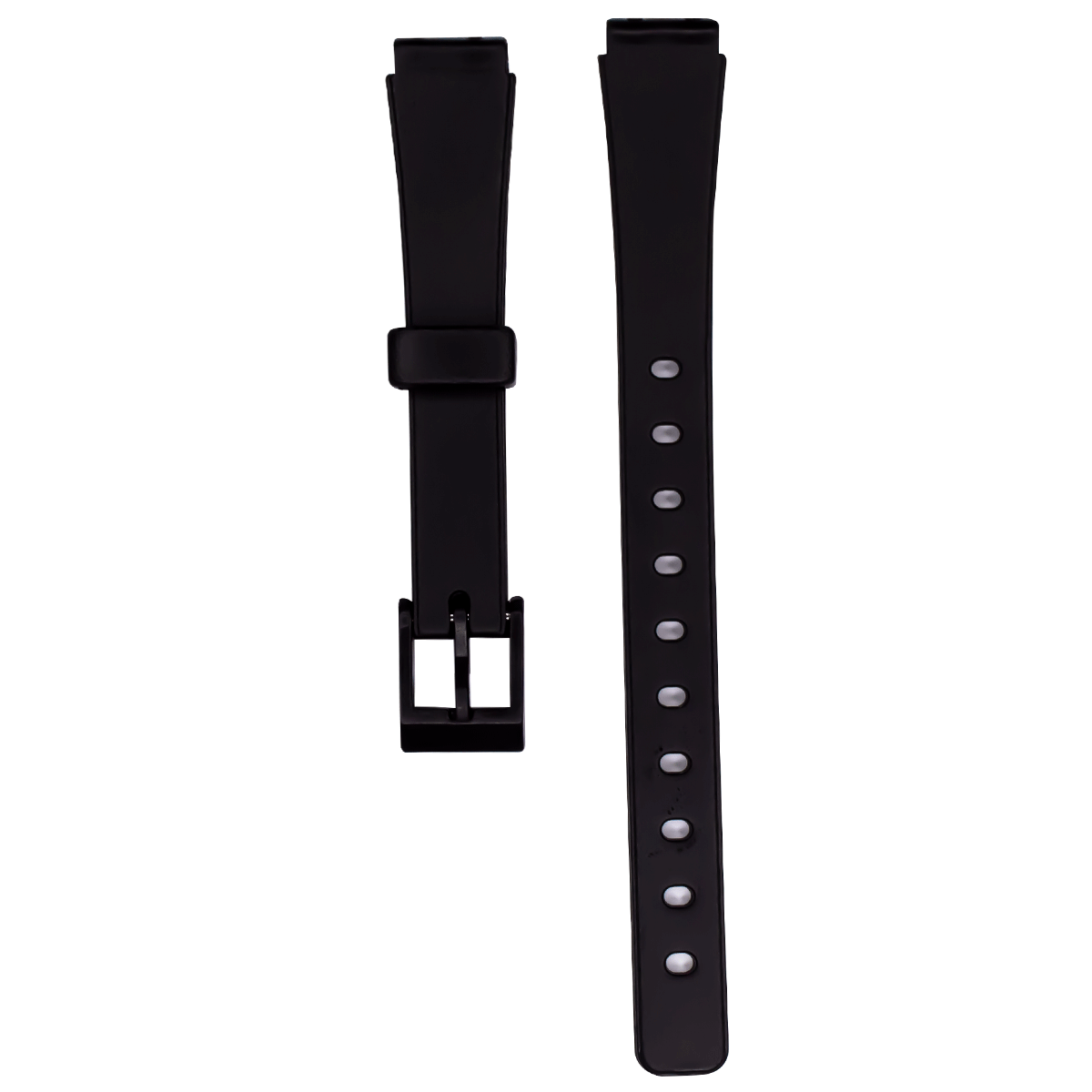 P9602P.12.1-PULSO PVC LISO NEGRO HEB. PLASTICA #12