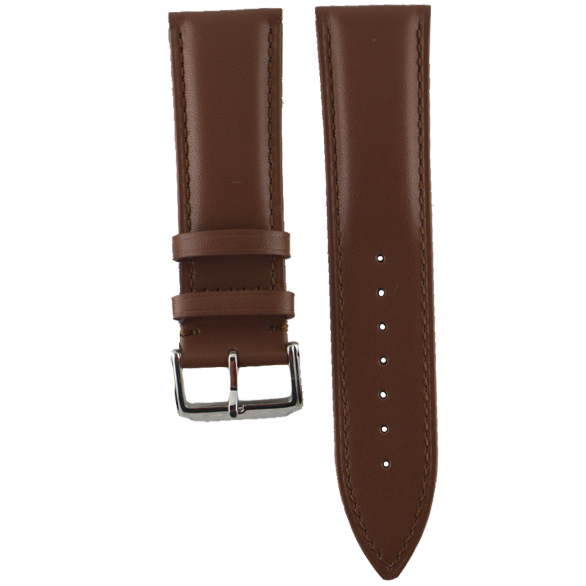 PAMSC.20.404-PULSO PEGASO CUERO BRANDY F/PIEL HEBILLA