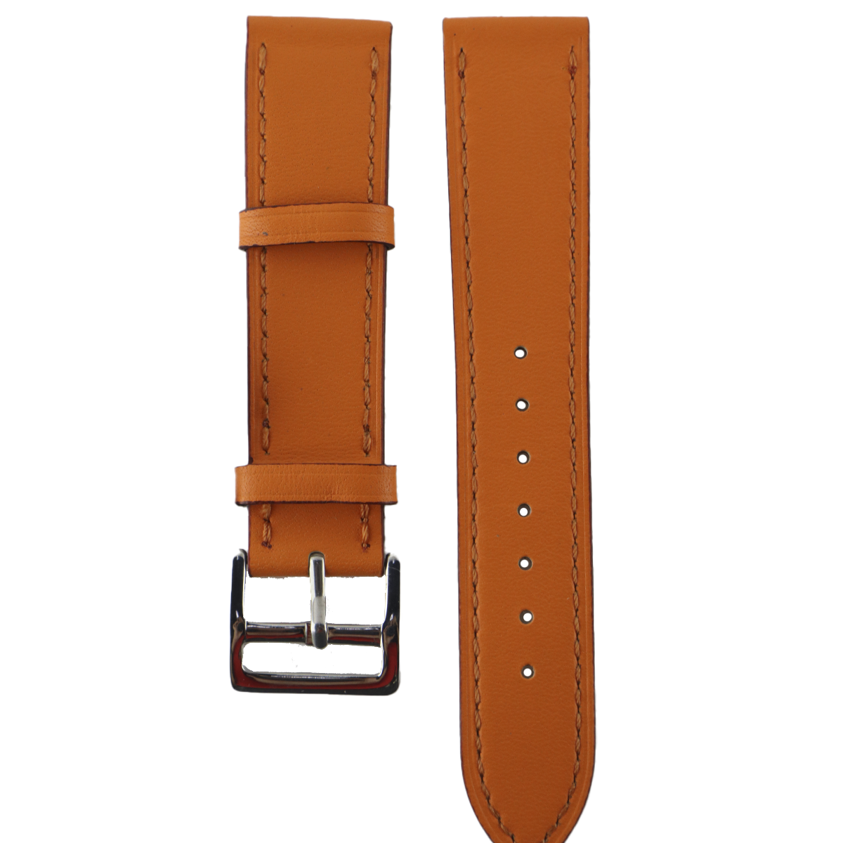 PLYSC.20.1919-PULSO PEGASO CUERO NARANJA F/PIEL HEBILL
