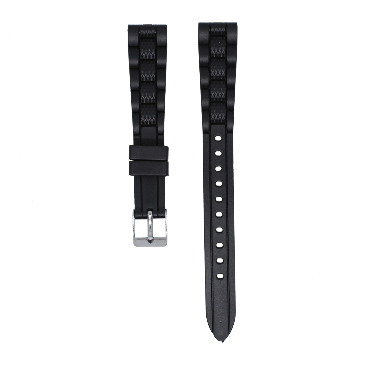 PMS03.18.1-PULSO PVC TRENZADO NEGRO #18