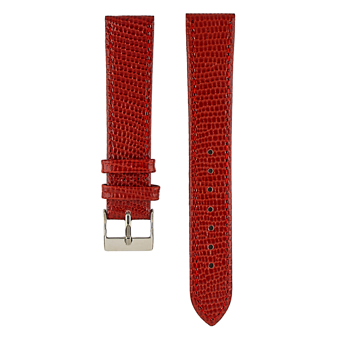 Q015S.22.606-PULSO PEGASO CUERO CULEBRA ROJO #22