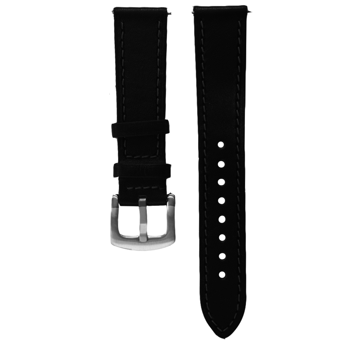 Q016SC.14.101-PULSO PEGASO CUERO PLANO NEGRO H. NEGRO # 14