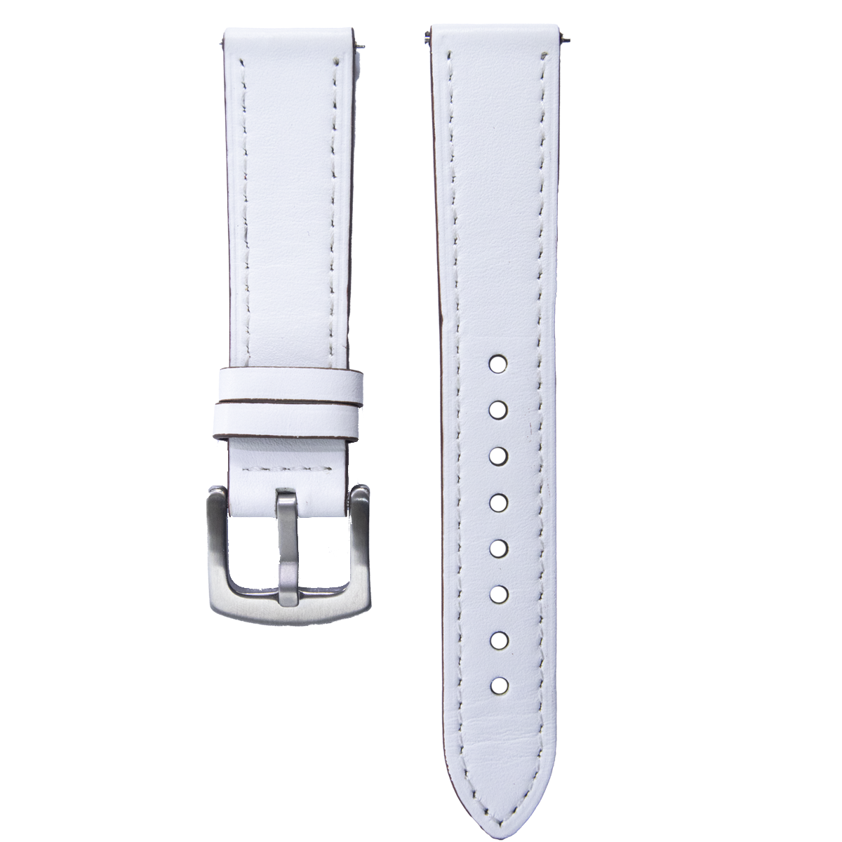 Q016SC.14.2222-PULSO PEGASO CUERO PLANO BLANCO H. BLANCO  # 14