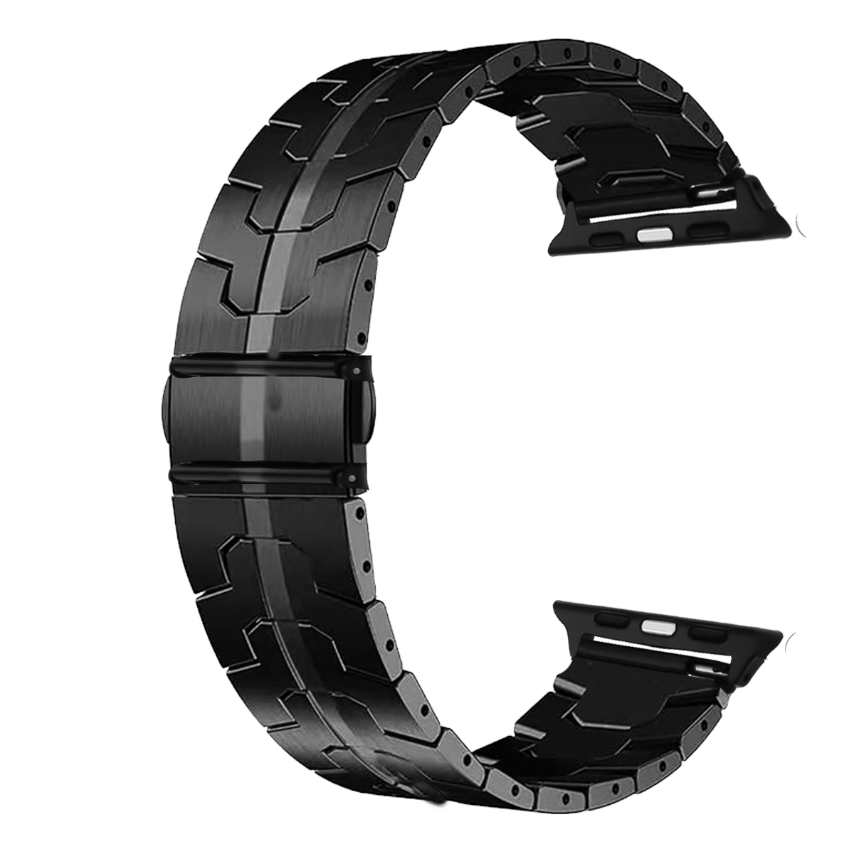 SABK7.22X35-PULSO ACERO PAVONADO FRANJA GRIS # 22X35 MM