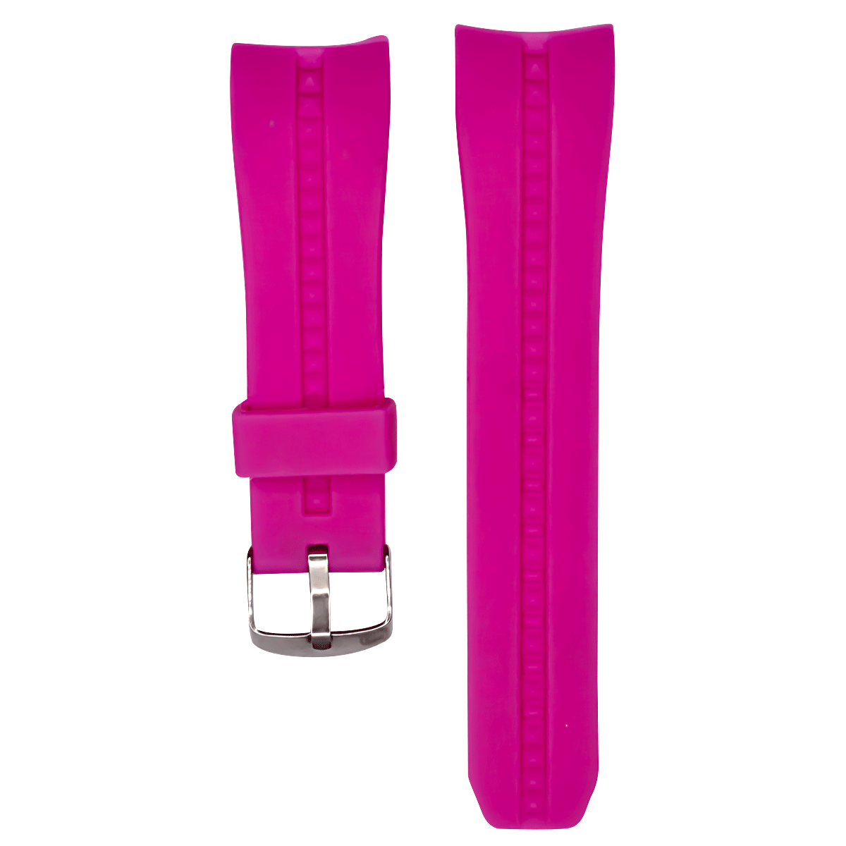 SM05.22.12-PULSO SILICONA M.LUNA FUCSIA #22