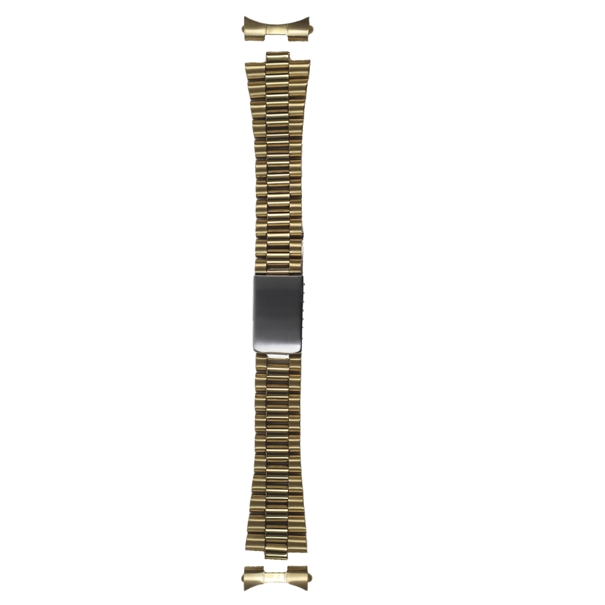 ST021G.22-PULSO METAL ACERO SOLIDO DORADO #22 ESTU