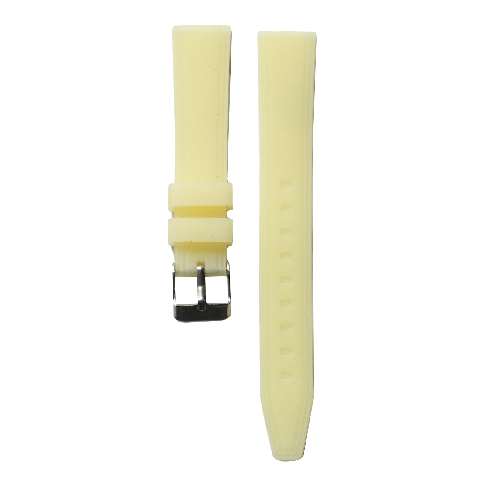 ST05ASK.16.L10-PULSO SILICONA PLANO AMARILLO CLARO #16