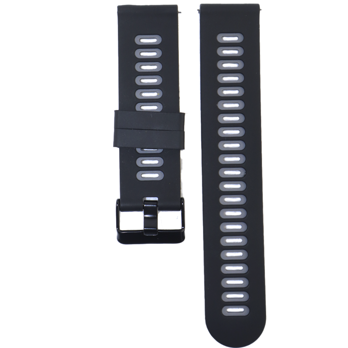 ZC001BK.20.0107-PULSO SILICONA ANTI-POLVO NEGRO CON GRIS #20