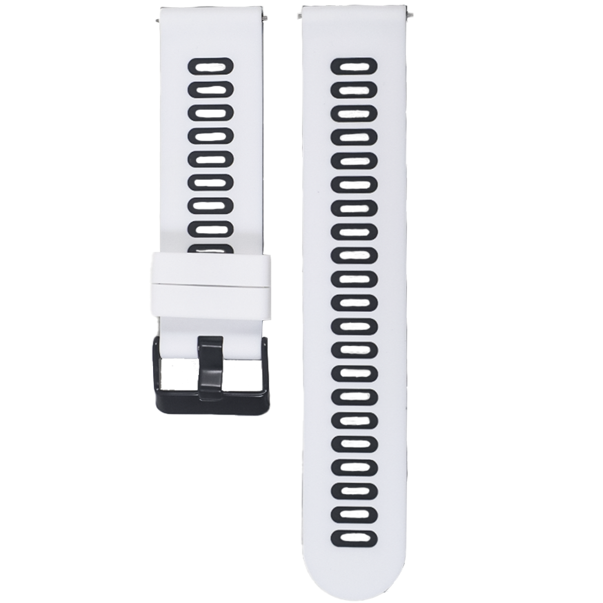 ZC001BK.20.2201-PULSO SILICONA ANTI-POLVO BLANCA CON NEGRO #20