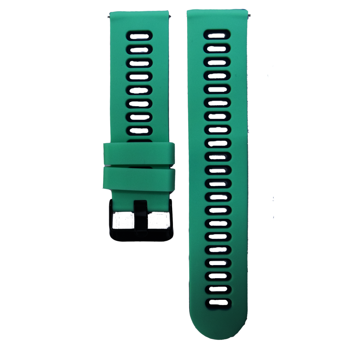 ZC001BK.22.9V01-PULSO SILICONA ANTI-POLVO VERDE AZUL CON NEGRO #22