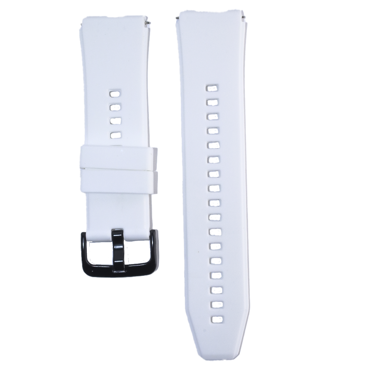 ZC002BK.22.22-PULSO SILICONA ANTI-POLVO BLANCO PASADOR #22