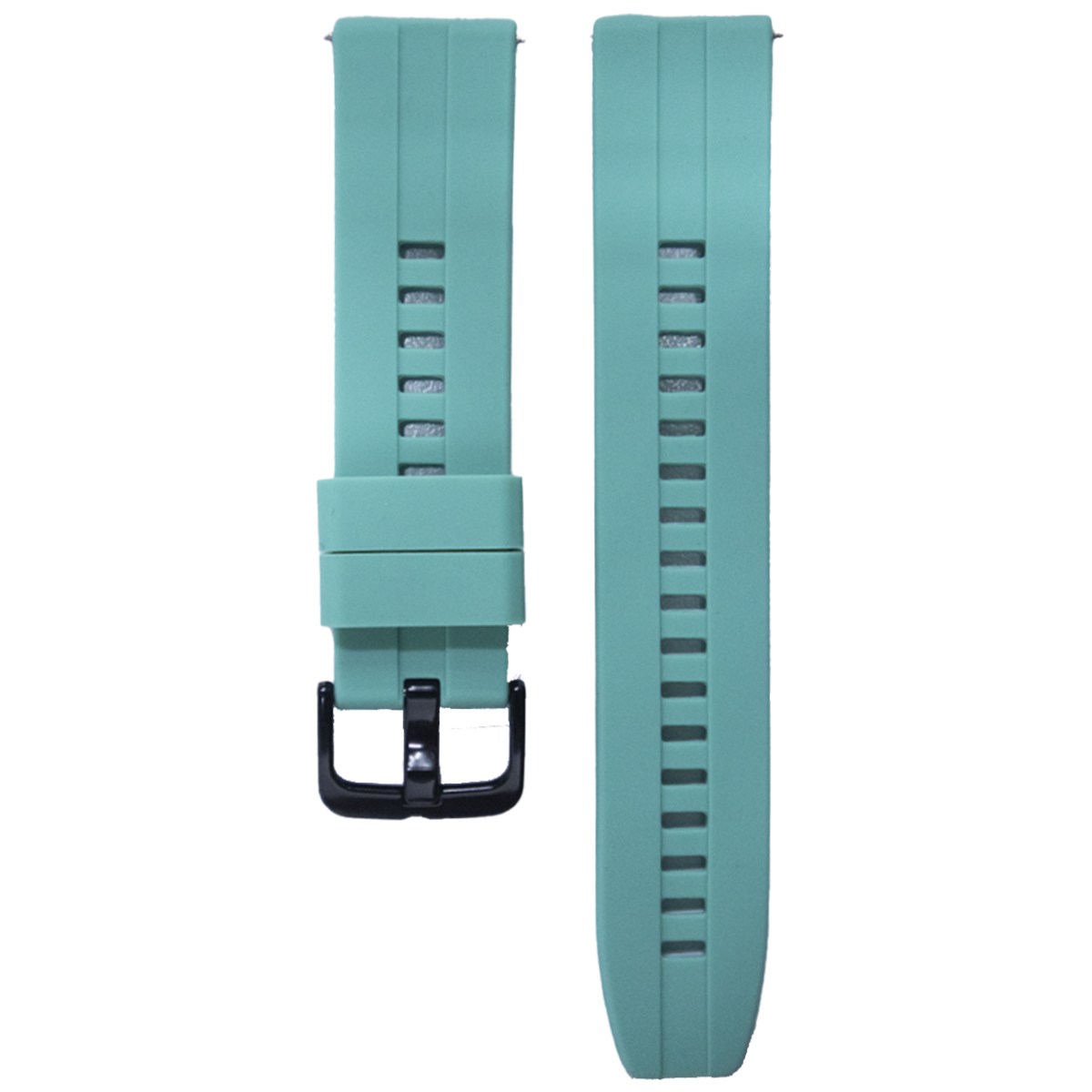 ZC012BK.20.9V-PULSO SILICONA VERDE AZUL ANTI-POLVO CON PASADOR #20