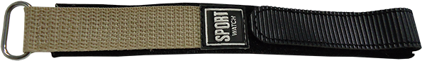 NL446S.20.105-PULSO NYLON ESTERIZO NEGRO/CACQUI #20