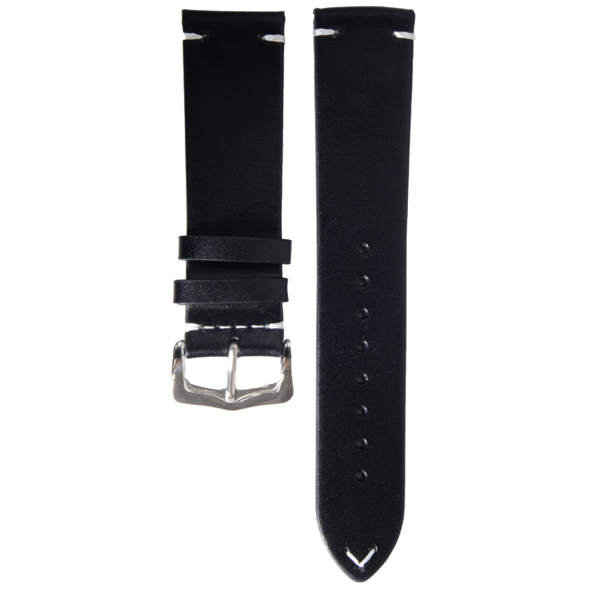 P01D1E3AS.18.122-PULSO PEGASO CUERO VULC. NEGRO H. BLANCO #18