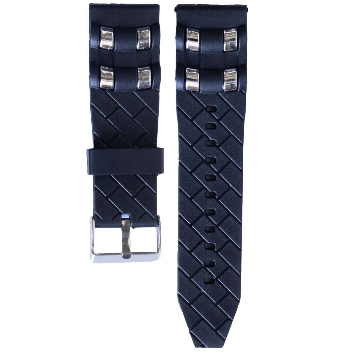 P3371SP.24.0107-PULSO PVC CON APLIQUES PLATEADOS #22