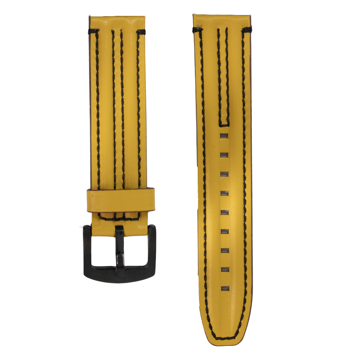 P7A1K1ABK.20.1001-PULSO PEGASO CUERO 2AB. AMARILLO HILO NEGRO # 20