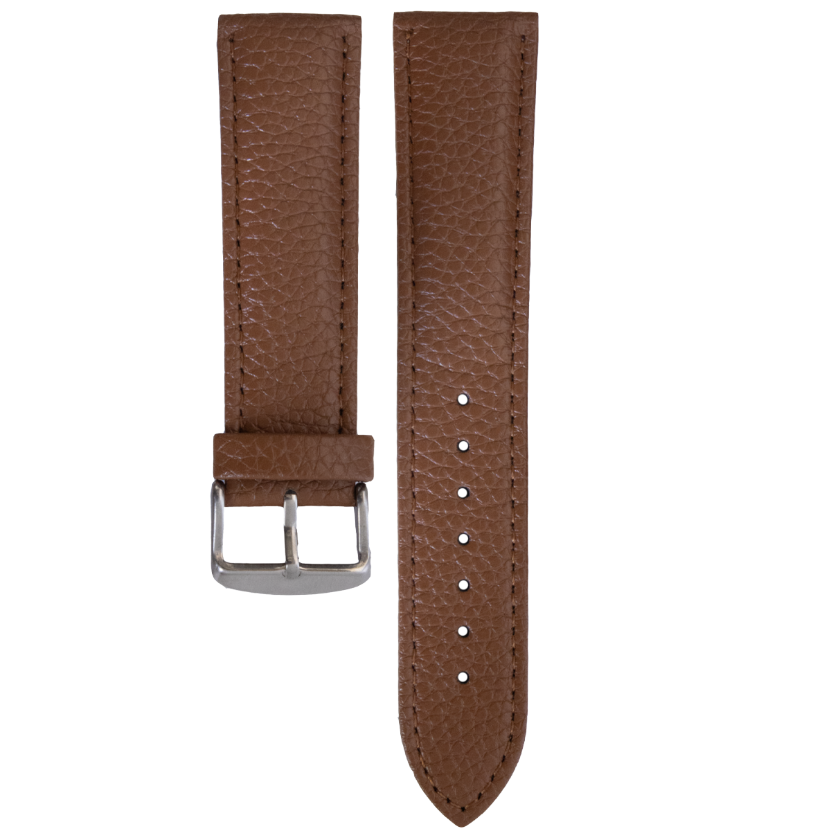 PM2004AS.12.303-PULSO PEGASO CUERO ABOLLONADA TAN  HILO TAN # 12