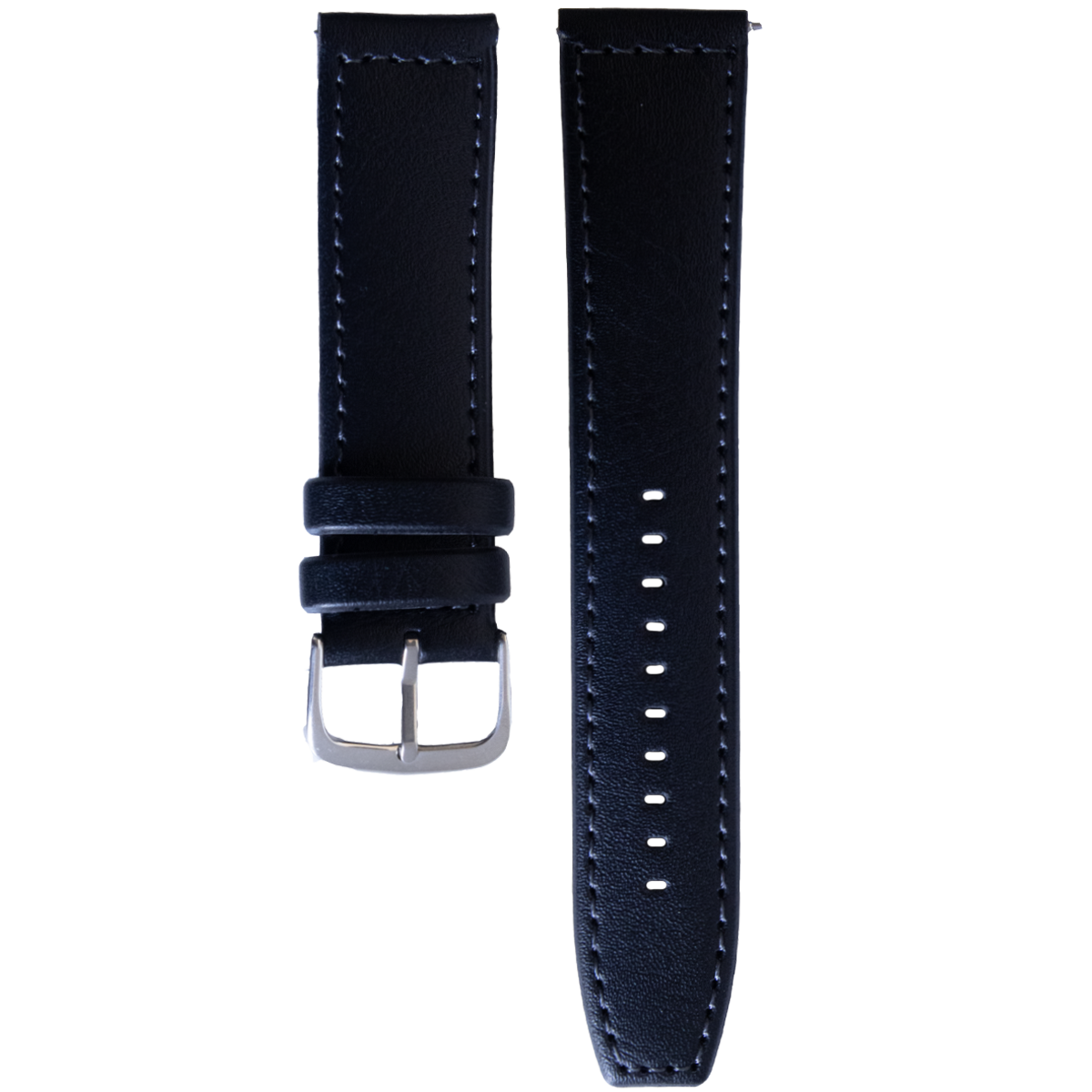 PM3007AS.18.101-PULSO CONDOR CUERO ECOLOGICO PLANO NEGRO HILO NEGRO #18