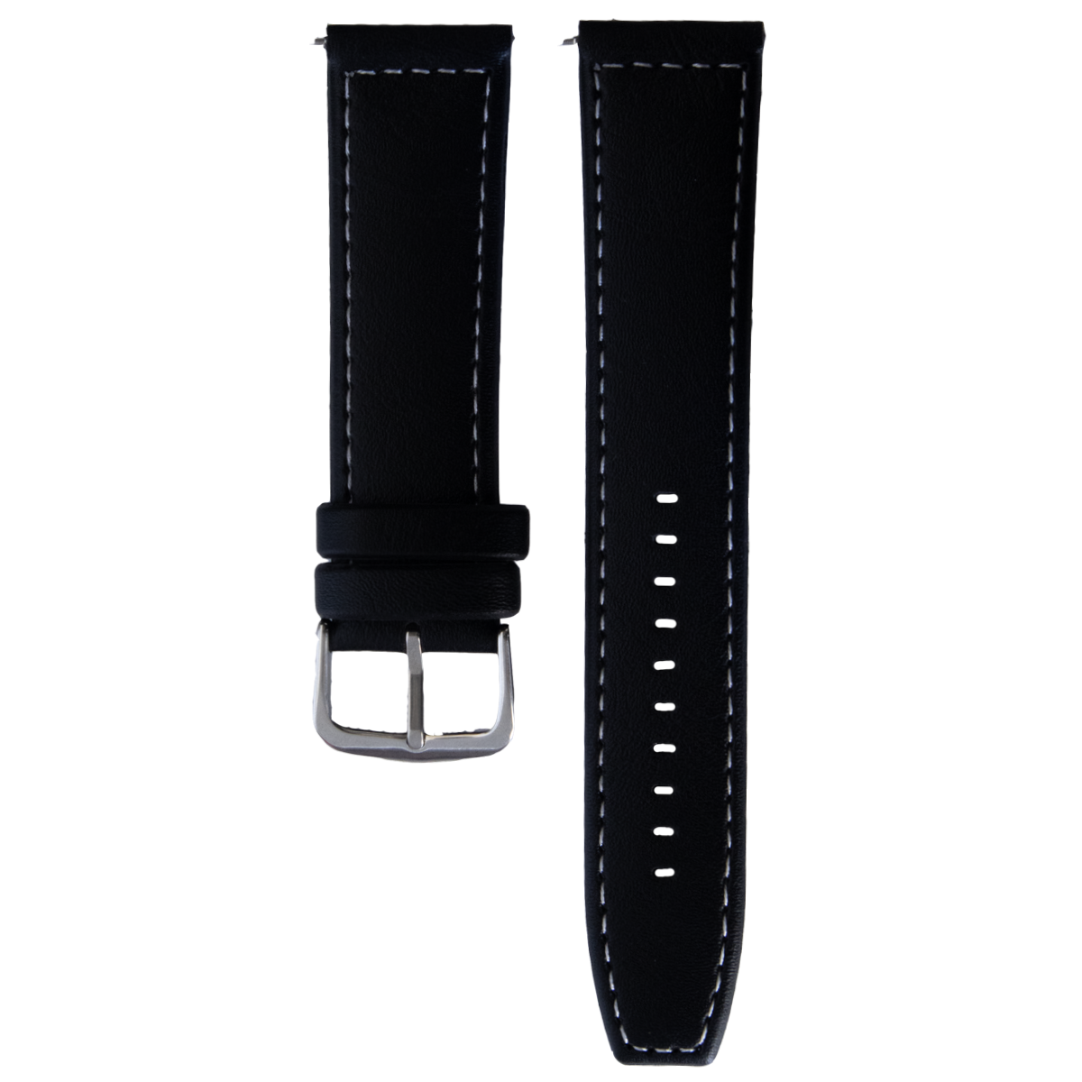 PM3007AS.18.122-PULSO CONDOR CUERO ECOLOGICO PLANO NEGRO HILO BLANCO  #18
