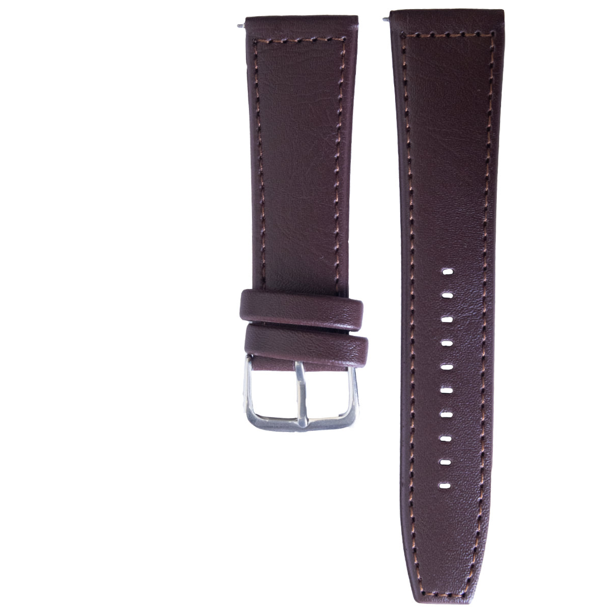 PM3007AS.18.202-PULSO CONDOR CUERO ECOLOGICO PLANO NEGRO HILO BLANCO  # 18