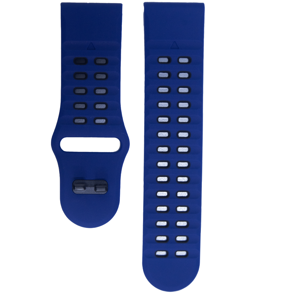 FEN.22.1601-PULSO SILICONA GM. AZULOSCURO CON NEGRO # 22