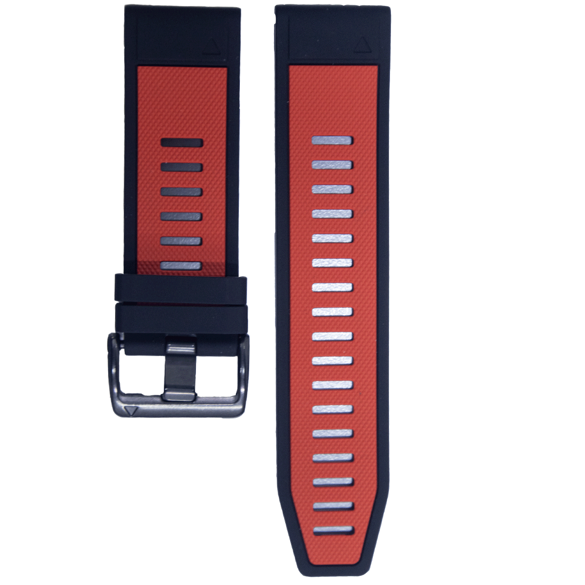 FGFBK.22.0106-PULSO SILICONA GM. ROJO CON NEGRO # 22