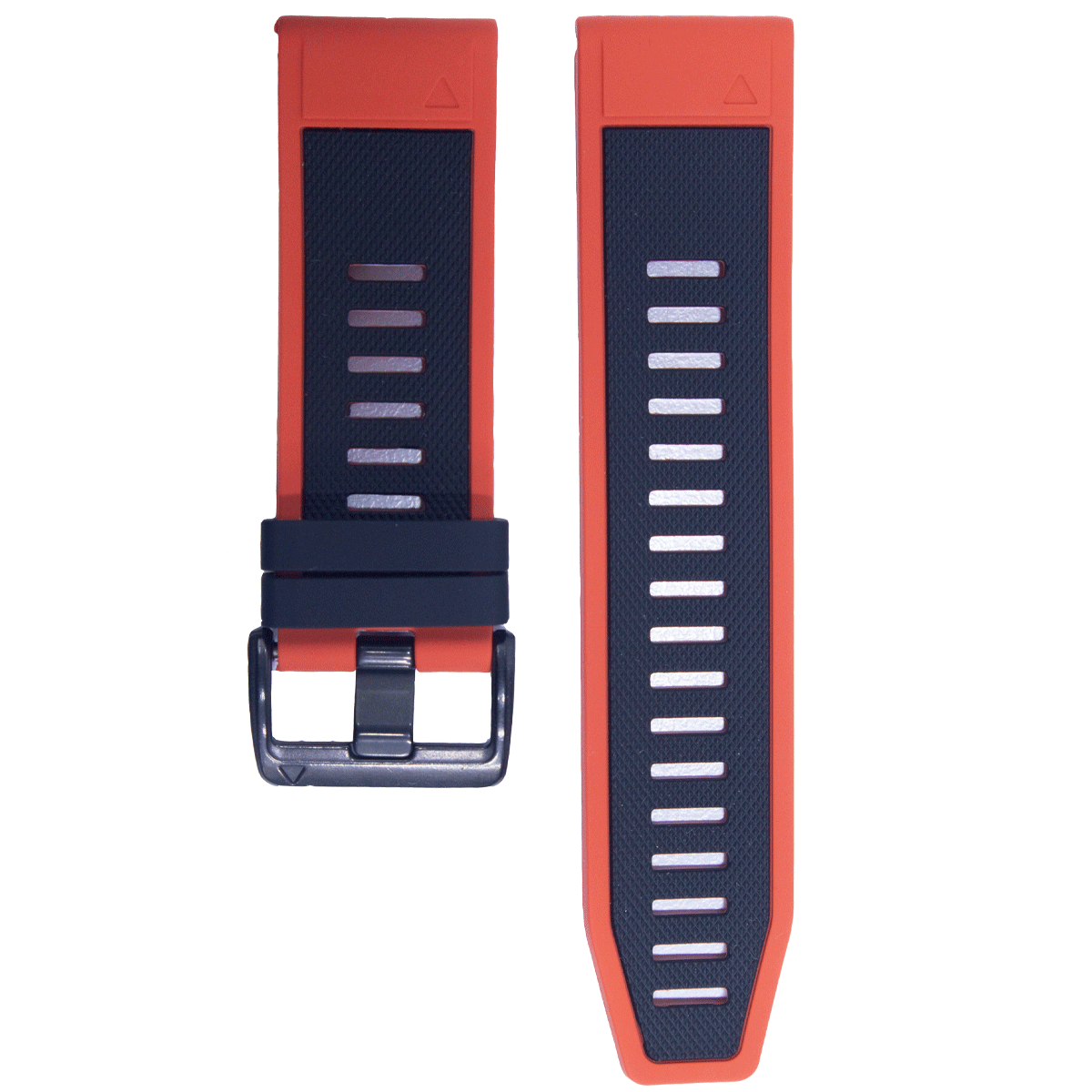 FGFBK.22.0601-PULSO SILICONA GM. ROJO CON NEGRO # 22