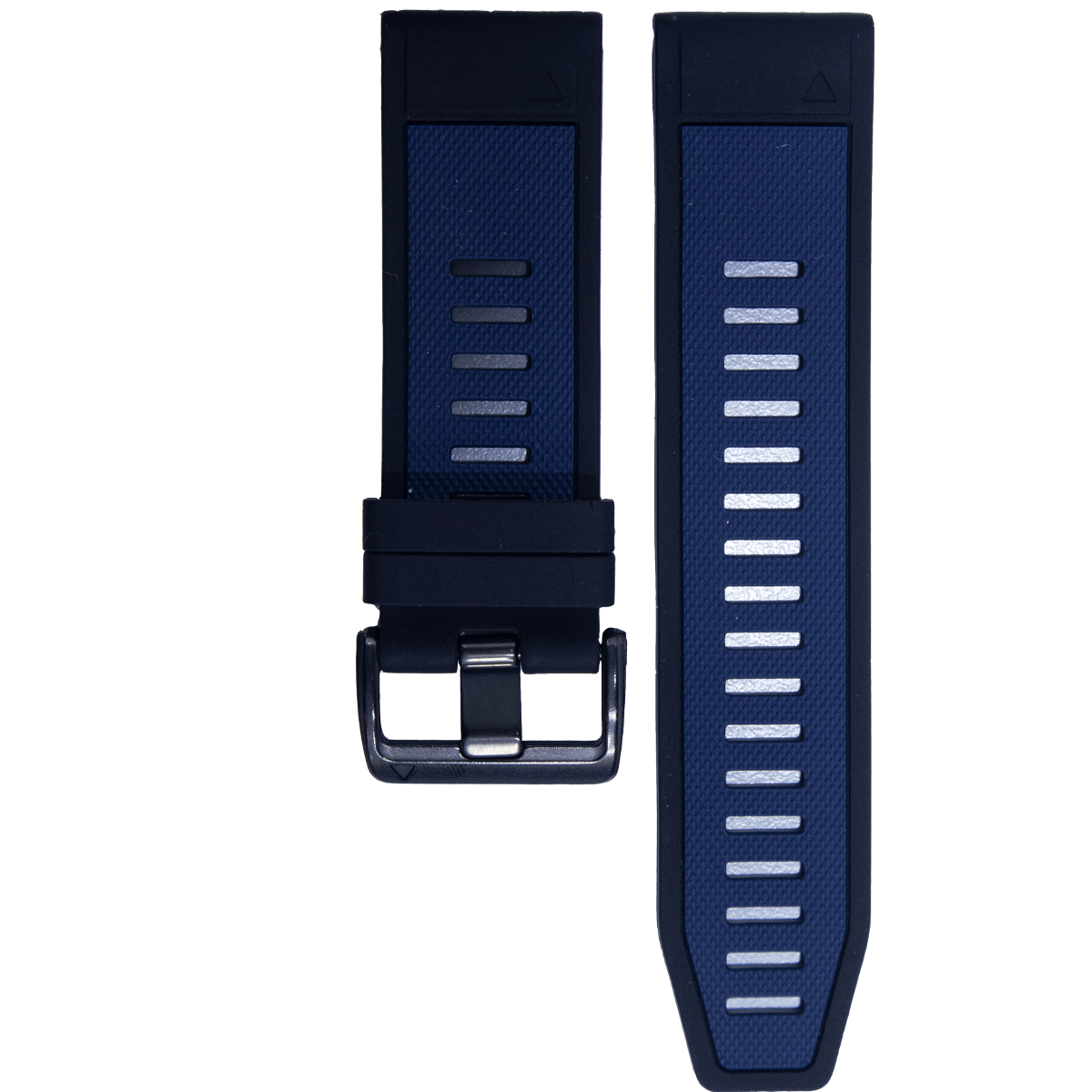 FGFBK.22.1601-PULSO SILICONA GM. AZUL OSCURO CON NEGRO # 22