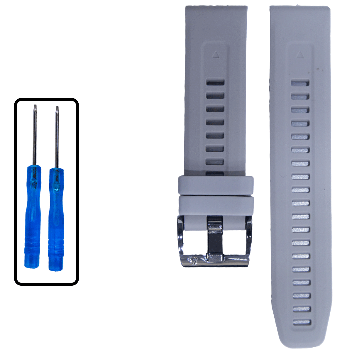 GM001BK.22.7-PULSO SILICONA GM. GRIS #22
