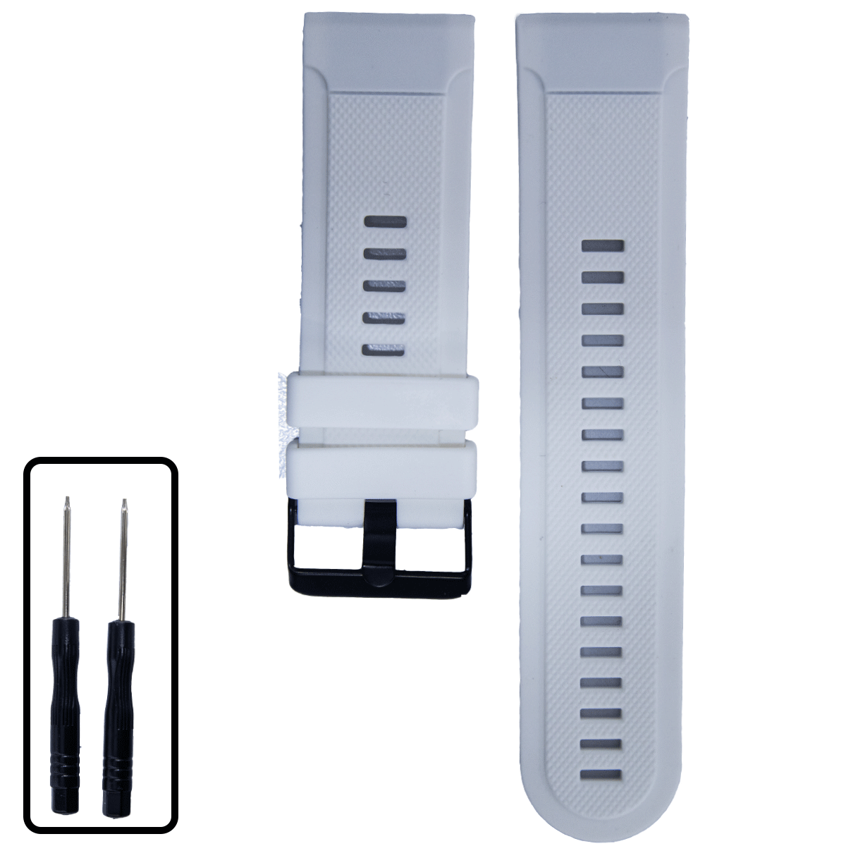 GM004BK.22.22-PULSO SILICONA GM BLANCO #22