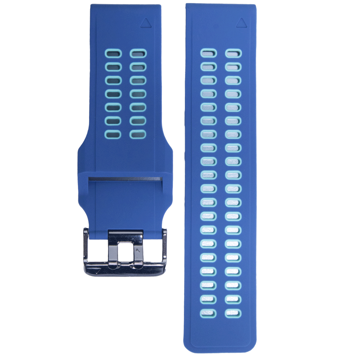 GM006BK.22.1609-PULSO SILICONA GM. AZUL OSCURO AZUL TURQUEZA # 22