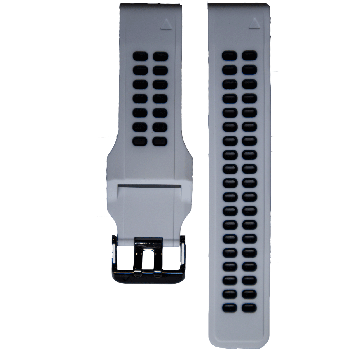 GM006BK.22.2201-PULSO SILICONA GM. BLANCO NEGRO # 22