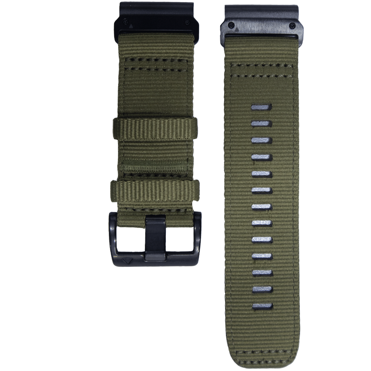 GNLBK.22.11-PULSO SILICONA GM  VERDE MILITAR #22