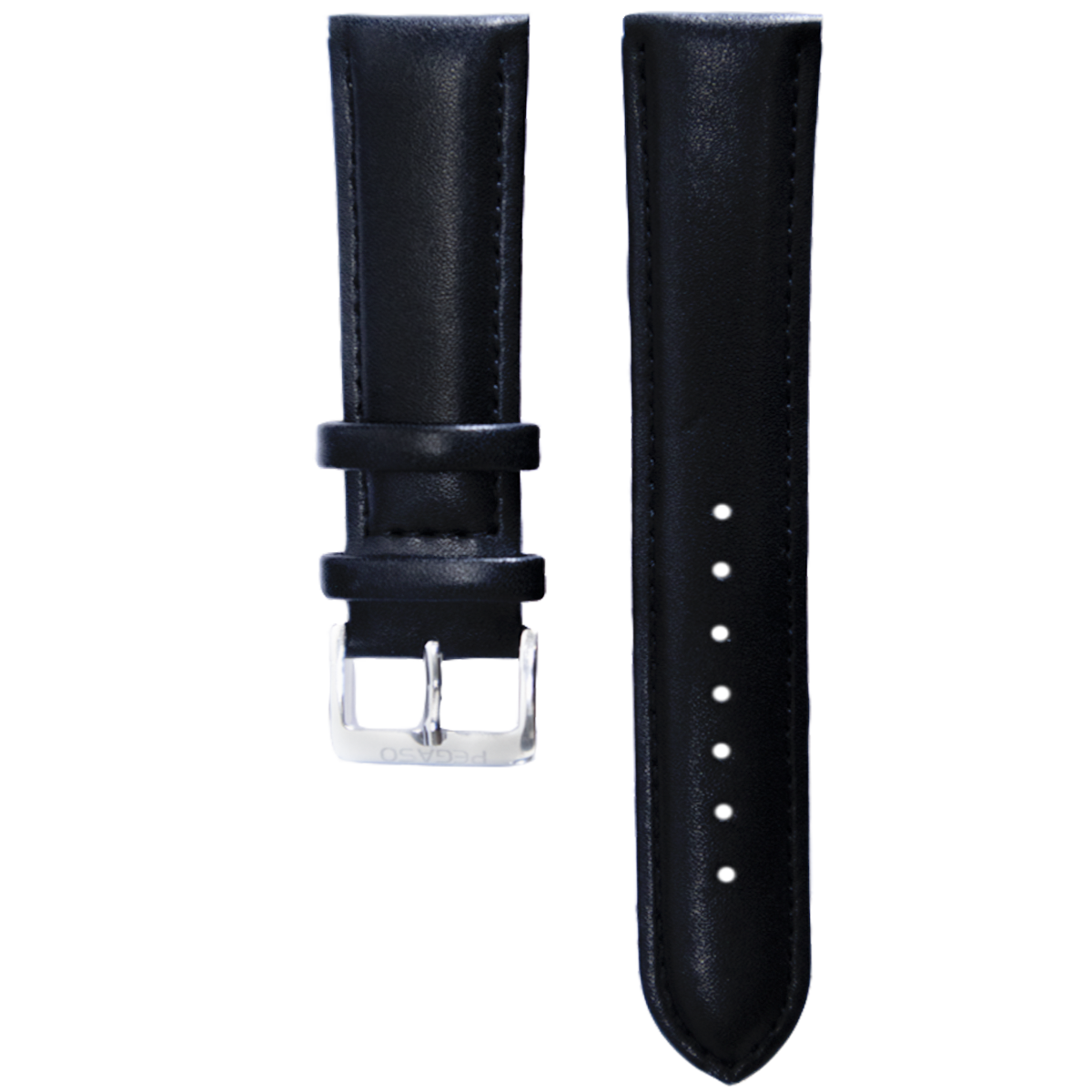 P138LS.12.1-PULSO PEGASO CUERO AB. LISO NEGRO #12