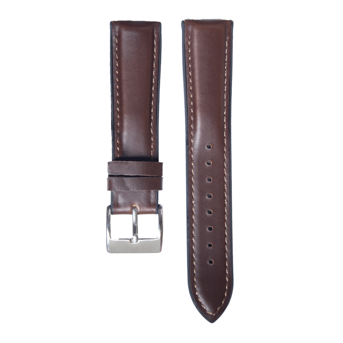 P890SC.20.202-PULSO PEGASO CUERO SILICONA MARRON # 20
