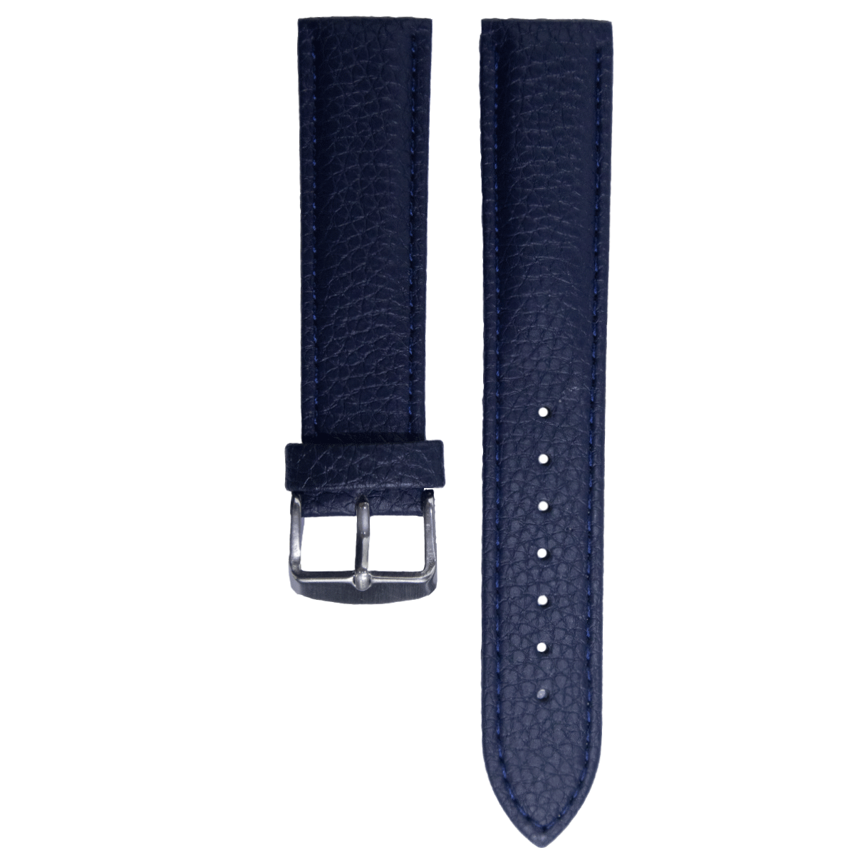 PM2004AS.12.1616-PULSO PEGASO CUERO ABOLLONADA AZUL HILO AZUL # 12