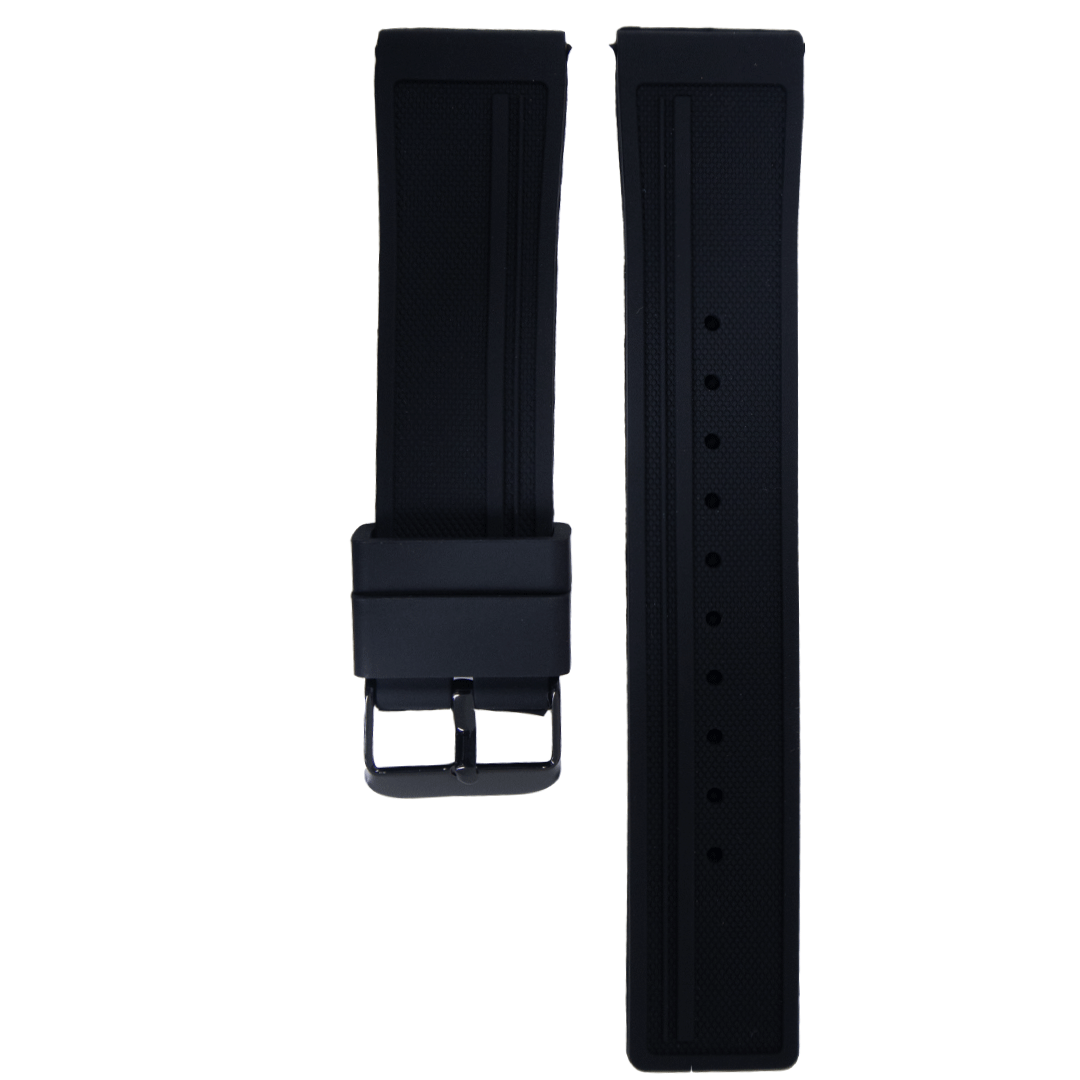 T09BK.22.1-PULSO SILICONA  NEGRO #22