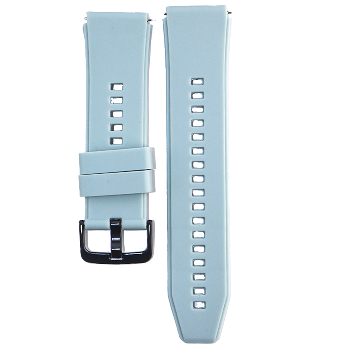 ZC002BK.22.9A-PULSO SILICONA ANTI.POLVO AZUL AGUA MARINA #22