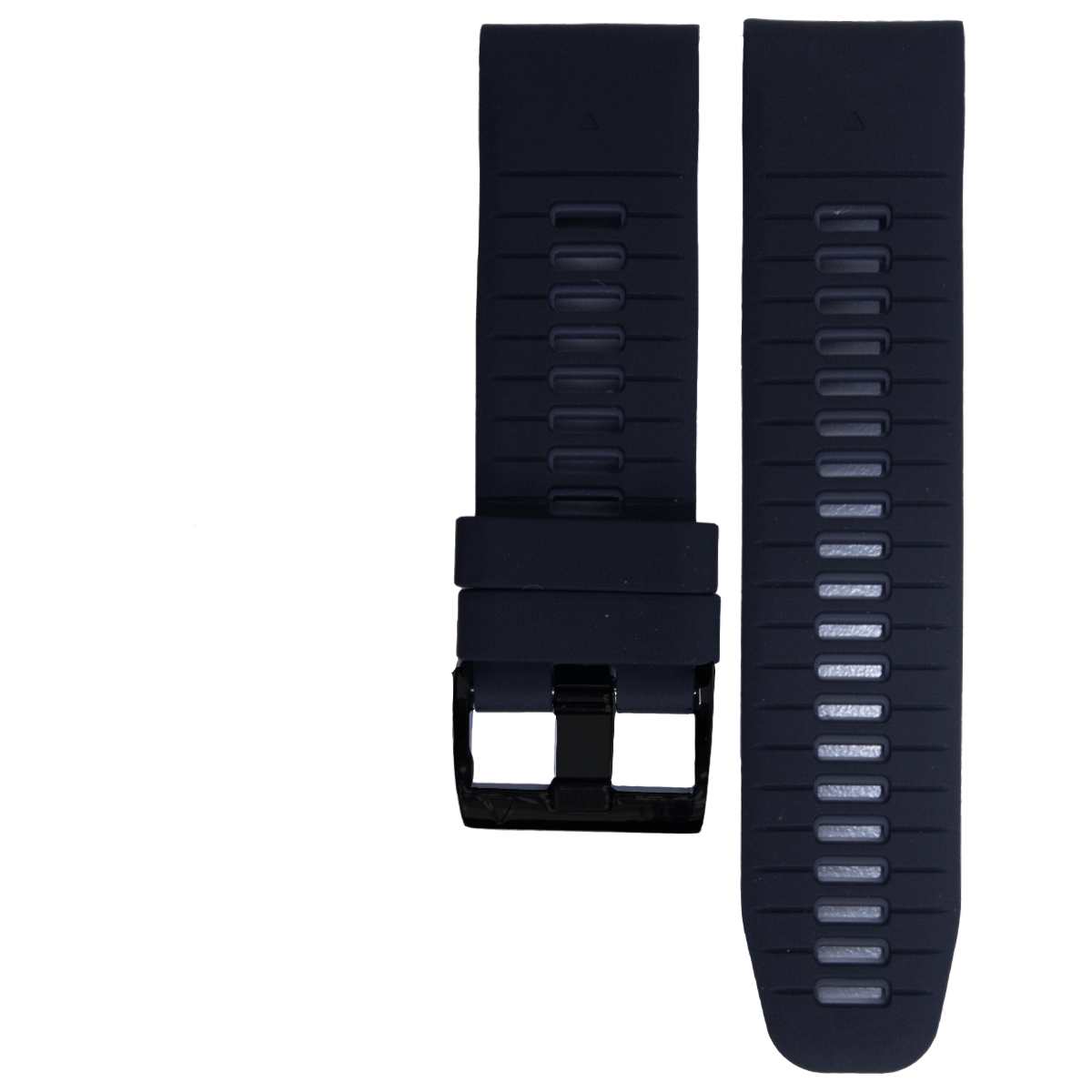 F7-19BK.22.0107-PULSO SILICONA GM. NEGRO CON GRIS  # 22