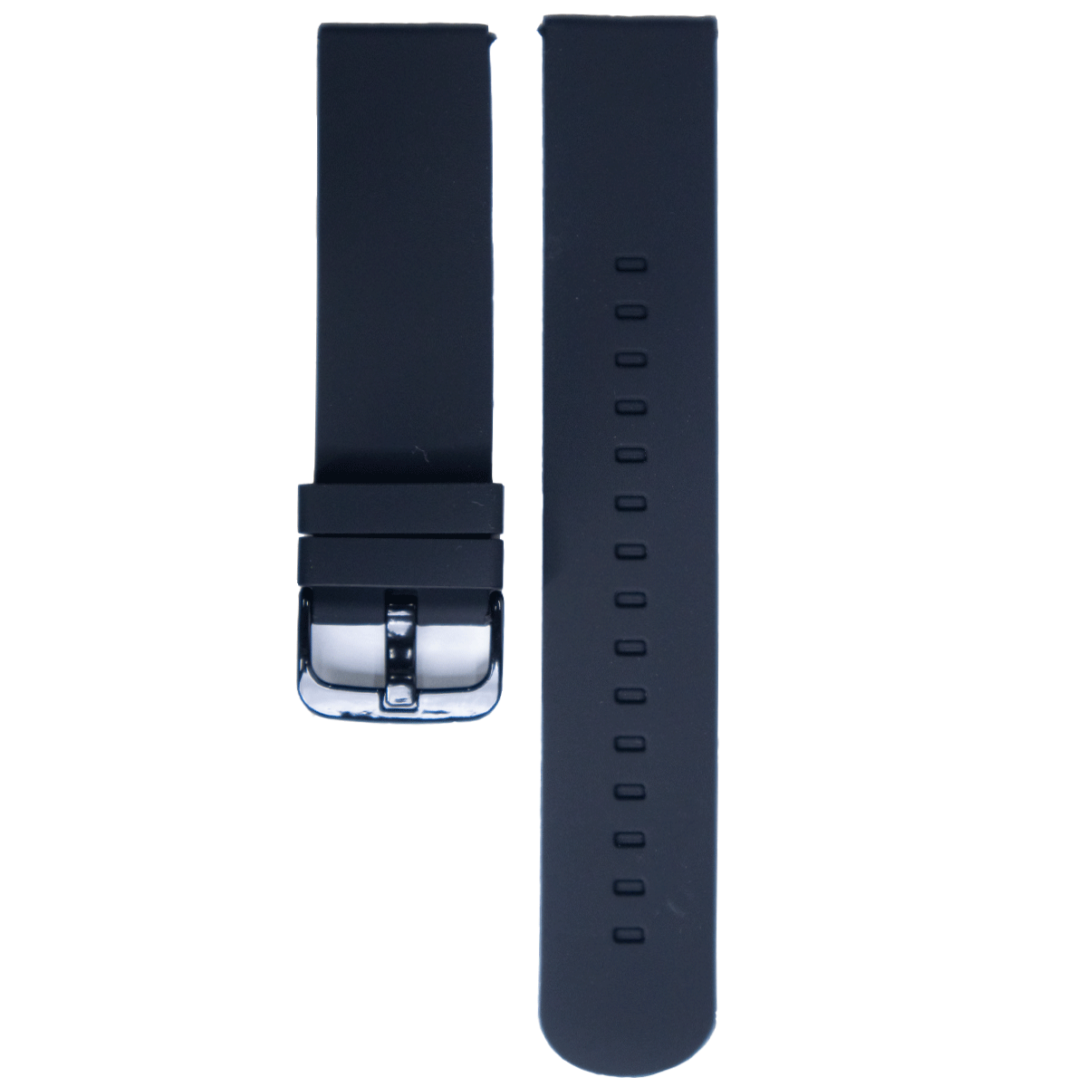 G90BK.18.1-PULSO SILICONA CON PASADOR  NEGRO #18