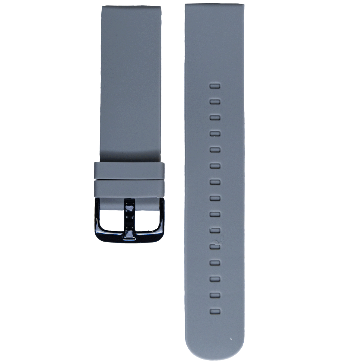 G90BK.18.7-PULSO SILICONA CON PASADOR  GRIS #18