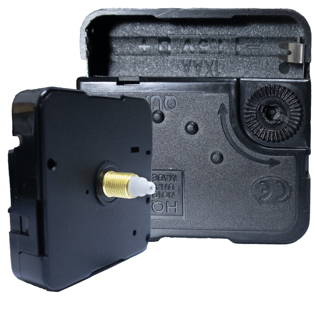 HQ3268-15-MODULO PARA RELOJ DE PARED SIN SWICHE PIN 15 MM