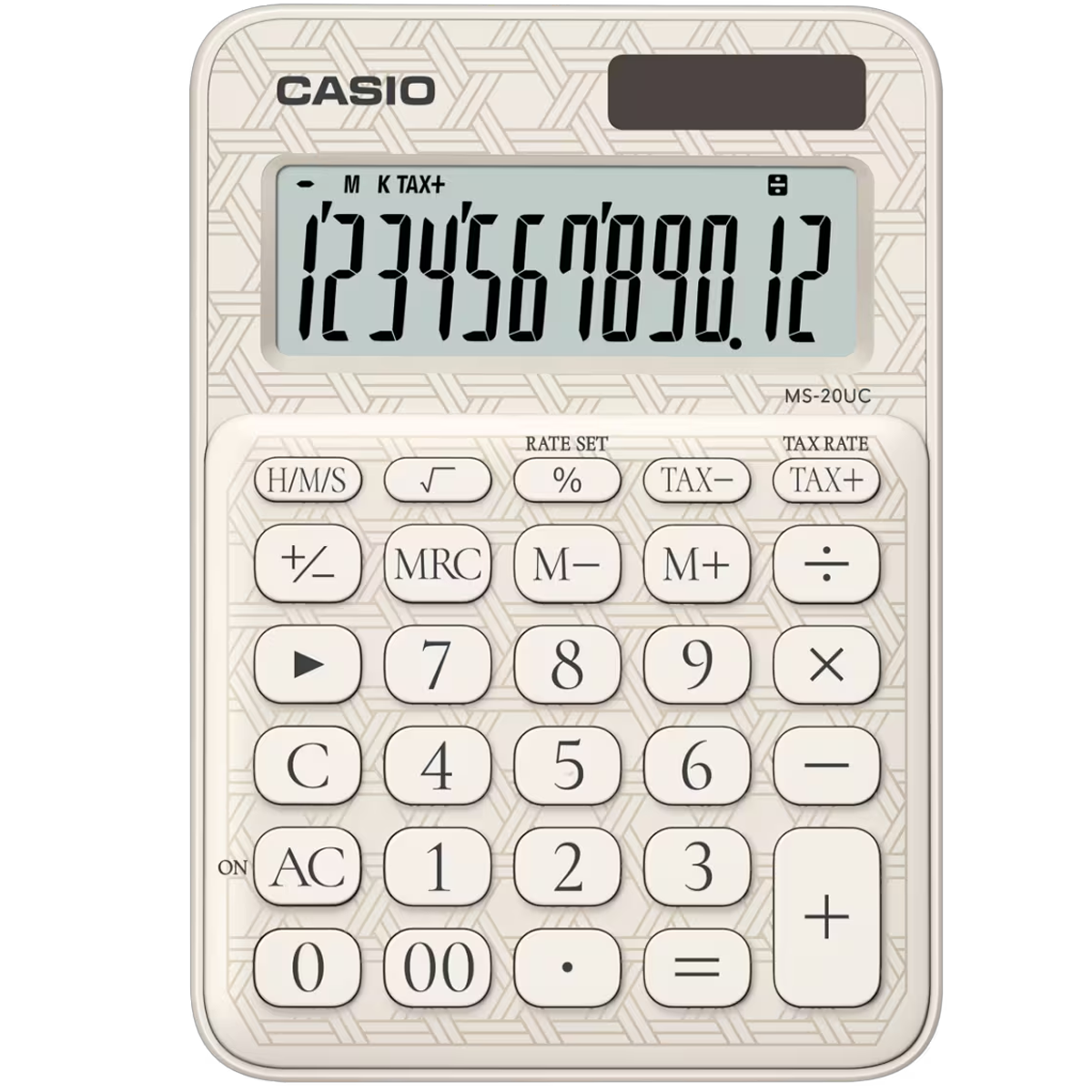 MS-20UC-CALCULADORA CASIO DE ESCRITORIO 12 DIGITOS-JWE